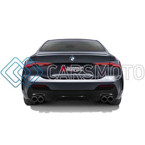 AKRAPOVIC S-BM/T/1 ВЫХЛОПНАЯ СИСТЕМА EVOLUTION LINE (TITANIUM) С НАСАДКАМИ CARBON ДЛЯ BMW X5M (F85)