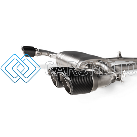 AKRAPOVIC S-BM/T/10H ВЫХЛОПНАЯ СИСТЕМА SLIP-ON (TITANIUM) С OPF ДЛЯ BMW X3 M / X4 M (F97 / F98) (БЕЗ НАСАДОК)