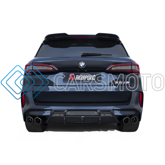 AKRAPOVIC S-BM/T/16H ВЫХЛОПНАЯ СИСТЕМА SLIP-ON (TITANIUM) С НАСАДКАМИ CARBON / TITANIUM ДЛЯ BMW X5M (F95) / X6M (F96)