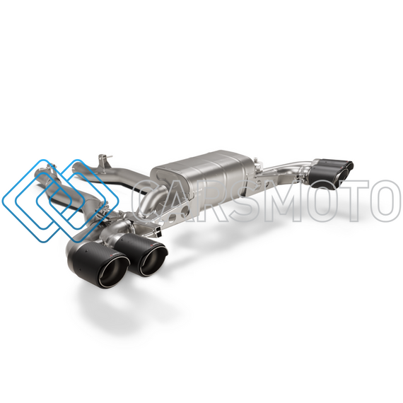 AKRAPOVIC S-BM/T/27H ВЫХЛОПНАЯ СИСТЕМА SLIP-ON (TITANIUM) ДЛЯ BMW M5 / M5 COMPETITION (F90) (БЕЗ НАСАДОК)