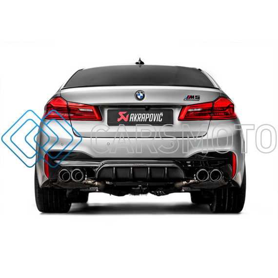 AKRAPOVIC S-BM/T/27H ВЫХЛОПНАЯ СИСТЕМА SLIP-ON (TITANIUM) ДЛЯ BMW M5 / M5 COMPETITION (F90) (БЕЗ НАСАДОК)