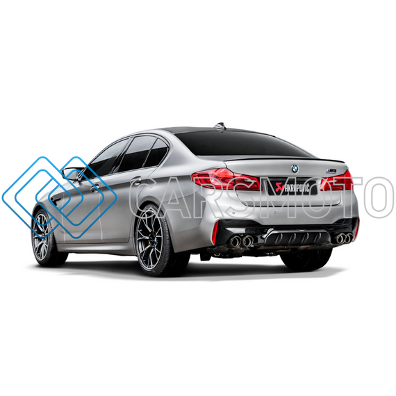 AKRAPOVIC S-BM/T/27H ВЫХЛОПНАЯ СИСТЕМА SLIP-ON (TITANIUM) ДЛЯ BMW M5 / M5 COMPETITION (F90) (БЕЗ НАСАДОК)