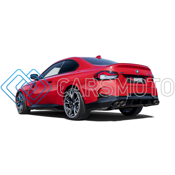 AKRAPOVIC S-BM/T/32H ВЫХЛОПНАЯ СИСТЕМА SLIP-ON (TITANIUM) ДЛЯ BMW M240I / M440I (G42) (ДЛЯ УСТАНОВКИ ТРЕБУЕТСЯ BMW АРТ. 18 30 8 686 640)