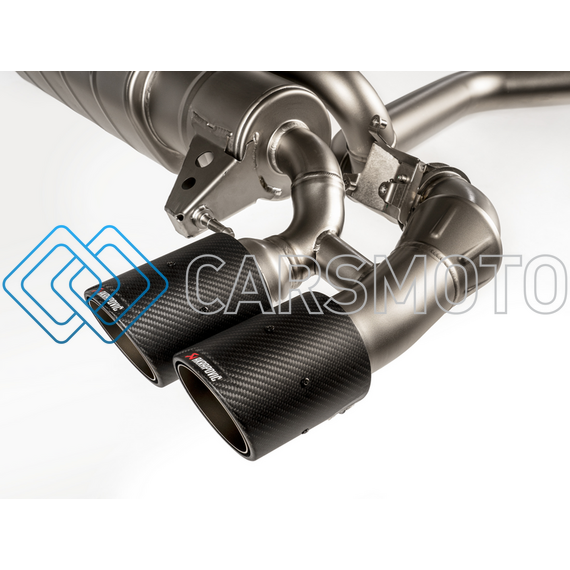 AKRAPOVIC S-BM/T/32H ВЫХЛОПНАЯ СИСТЕМА SLIP-ON (TITANIUM) ДЛЯ BMW M240I / M440I (G42) (ДЛЯ УСТАНОВКИ ТРЕБУЕТСЯ BMW АРТ. 18 30 8 686 640)