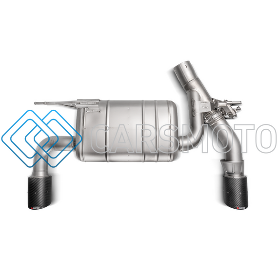 AKRAPOVIC S-BM/T/6H ВЫХЛОПНАЯ СИСТЕМА SLIP-ON (TITANIUM) С OPF ДЛЯ BMW 340I (F30 / F31) / 440I (F32 / F33 / F36)