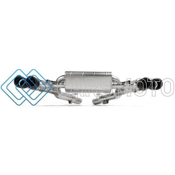 AKRAPOVIC S-BM/T/7H ВЫХЛОПНАЯ СИСТЕМА SLIP-ON (TITANIUM) ДЛЯ BMW M5 (F90) (БЕЗ НАСАДОК)