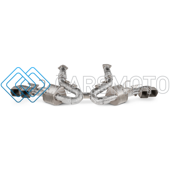 AKRAPOVIC S-CO/TI/3 ВЫХЛОПНАЯ СИСТЕМА SLIP-ON (TITANIUM) ДЛЯ CHEVROLET CORVETTE C8