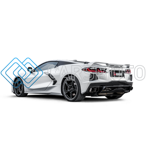 AKRAPOVIC S-CO/TI/3 ВЫХЛОПНАЯ СИСТЕМА SLIP-ON (TITANIUM) ДЛЯ CHEVROLET CORVETTE C8