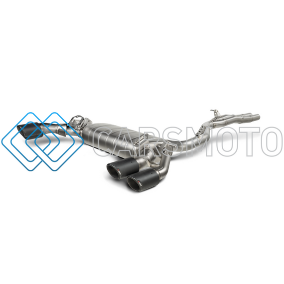 AKRAPOVIC S-CU/TI/1H ВЫХЛОПНАЯ СИСТЕМА EVOLUTION LINE CAT-BACK (TITANIUM) С НАСАДКАМИ CARBON ДЛЯ CUPRA FORMENTOR VZ5