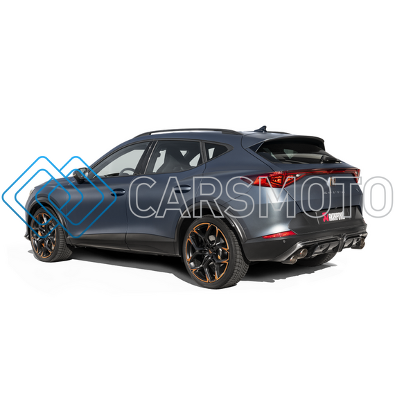 AKRAPOVIC S-CU/TI/1H ВЫХЛОПНАЯ СИСТЕМА EVOLUTION LINE CAT-BACK (TITANIUM) С НАСАДКАМИ CARBON ДЛЯ CUPRA FORMENTOR VZ5