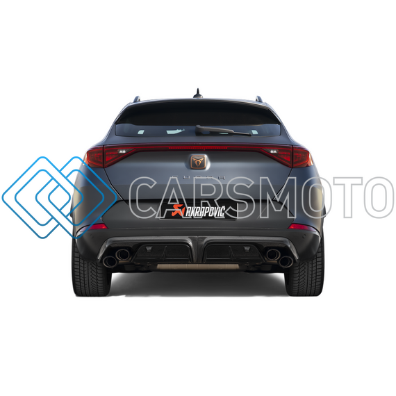 AKRAPOVIC S-CU/TI/1H ВЫХЛОПНАЯ СИСТЕМА EVOLUTION LINE CAT-BACK (TITANIUM) С НАСАДКАМИ CARBON ДЛЯ CUPRA FORMENTOR VZ5