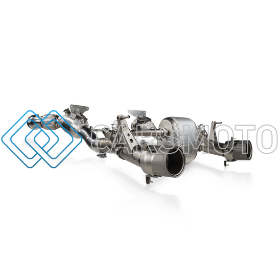 AKRAPOVIC S-FE/T/1 ВЫХЛОПНАЯ СИСТЕМА EVOLUTION LINE CAT-BACK (TITANIUM) ДЛЯ FERRARI F8 TRIBUTO / SPIDER