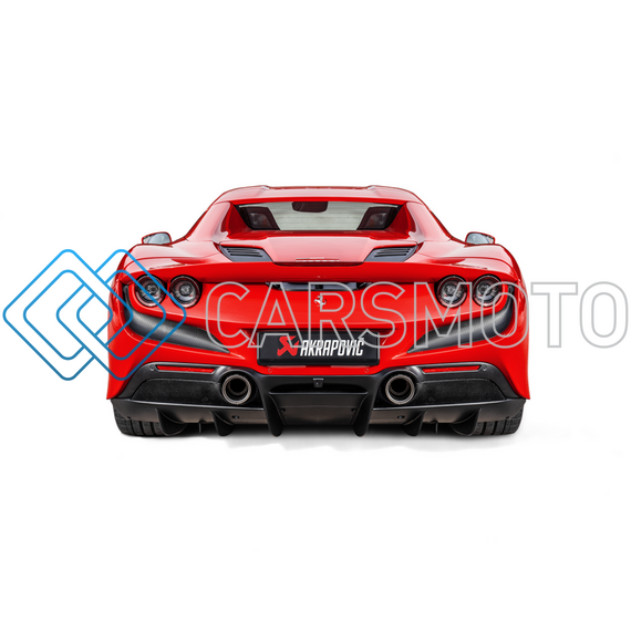 AKRAPOVIC S-FE/T/1 ВЫХЛОПНАЯ СИСТЕМА EVOLUTION LINE CAT-BACK (TITANIUM) ДЛЯ FERRARI F8 TRIBUTO / SPIDER
