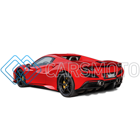 AKRAPOVIC S-FE/T/1 ВЫХЛОПНАЯ СИСТЕМА EVOLUTION LINE CAT-BACK (TITANIUM) ДЛЯ FERRARI F8 TRIBUTO / SPIDER