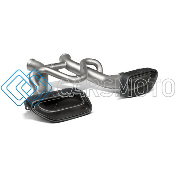 AKRAPOVIC S-MC/TI/2 ВЫХЛОПНАЯ СИСТЕМА SLIP-ON LINE (TITANIUM) С НАСАДКАМИ CARBON ДЛЯ MCLAREN 650S / 650S SPYDER