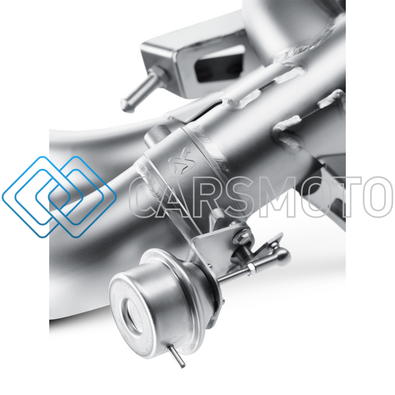 AKRAPOVIC S-MESLSAMG/1 ВЫХЛОПНАЯ СИСТЕМА EVOLUTION LINE (TITANIUM) С НАСАДКАМИ CARBON ДЛЯ MERCEDES SLS AMG