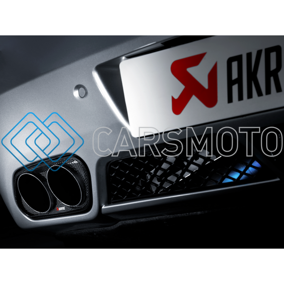 AKRAPOVIC S-MESLSAMG/1 ВЫХЛОПНАЯ СИСТЕМА EVOLUTION LINE (TITANIUM) С НАСАДКАМИ CARBON ДЛЯ MERCEDES SLS AMG