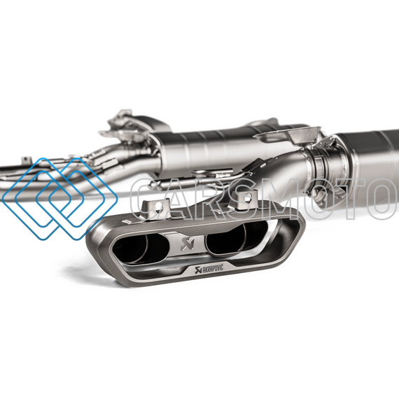 AKRAPOVIC S-ME/TI/17 ВЫХЛОПНАЯ СИСТЕМА SLIP-ON (TITANIUM) С OPF С НАСАДКАМИ TITANIUM ДЛЯ MERCEDES-AMG G500 / G550 (W463A)