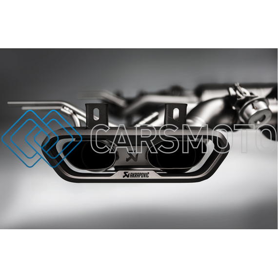 AKRAPOVIC S-ME/TI/2H ВЫХЛОПНАЯ СИСТЕМА EVOLUTION LINE (TITANIUM) С НАСАДКАМИ TITANIUM ДЛЯ MERCEDES G63 AMG (W463)
