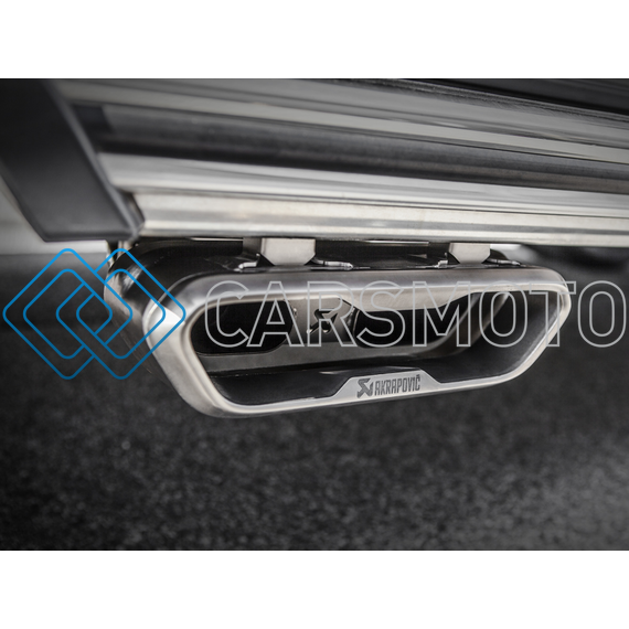 AKRAPOVIC S-ME/TI/2H ВЫХЛОПНАЯ СИСТЕМА EVOLUTION LINE (TITANIUM) С НАСАДКАМИ TITANIUM ДЛЯ MERCEDES G63 AMG (W463)