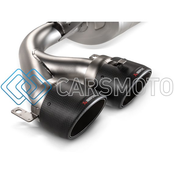 AKRAPOVIC S-ME/TI/6H ВЫХЛОПНАЯ СИСТЕМА SLIP-ON (TITANIUM) С OPF С НАСАДКАМИ CARBON ДЛЯ MERCEDES-AMG A35 HATCHBACK (W177)