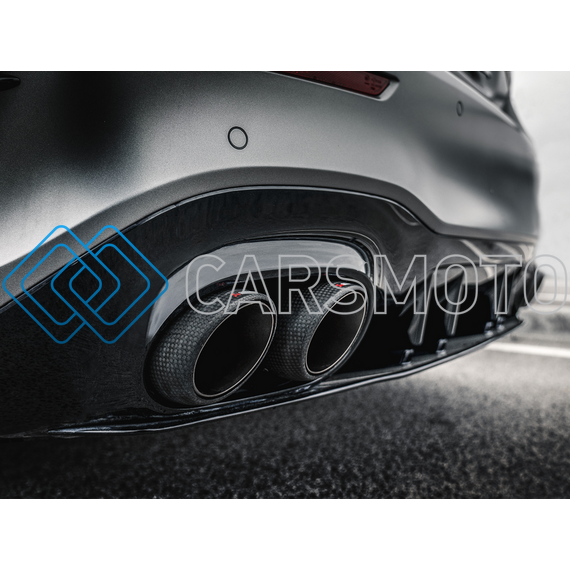 AKRAPOVIC S-ME/TI/9H ВЫХЛОПНАЯ СИСТЕМА SLIP-ON (TITANIUM) С НАСАДКАМИ TITANIUM ДЛЯ MERCEDES A35 AMG SEDAN (W177)