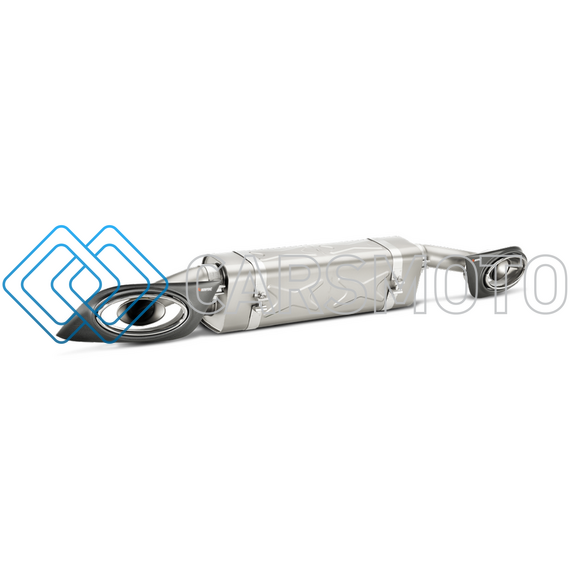AKRAPOVIC S-PO991TSO-HT ВЫХЛОПНАЯ СИСТЕМА SLIP-ON LINE (TITANIUM) И НАСАДКАМИ CARBON / TITANIUM ДЛЯ PORSCHE 911 TURBO / TURBO S (991)