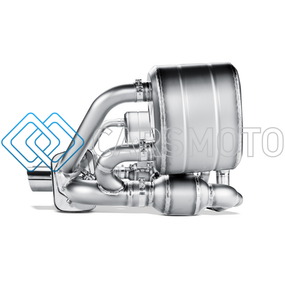 AKRAPOVIC S-PO997GT3E ВЫХЛОПНАЯ СИСТЕМА EVOLUTION LINE С КОЛЛЕКТОРОМ (TITANIUM) С НАСАДКАМИ TITANIUM ДЛЯ PORSCHE 911 GT3 / RS 3.6 (997)
