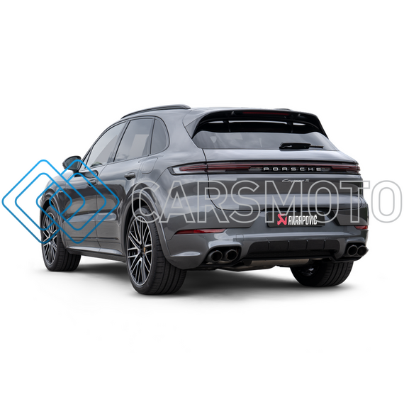 AKRAPOVIC S-PO/T/2 ВЫХЛОПНАЯ СИСТЕМА EVOLUTION LINE (TITANIUM) ДЛЯ PORSCHE CAYENNE / E-HYBRID / S E-HYBRID / COUPE (536.2)