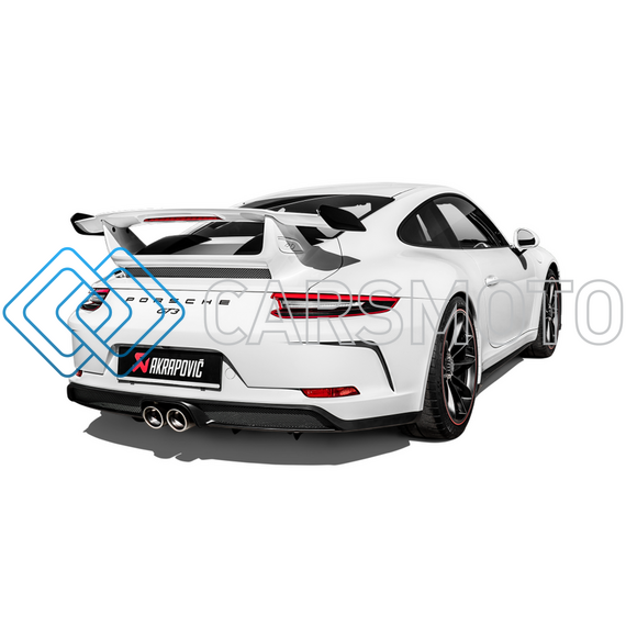 AKRAPOVIC S-PO/TI/10H ВЫХЛОПНАЯ СИСТЕМА SLIP-ON (TITANIUM) ДЛЯ PORSCHE GT3 RS (991.2) (ТРЕБУЮТСЯ НАСАДКИ)