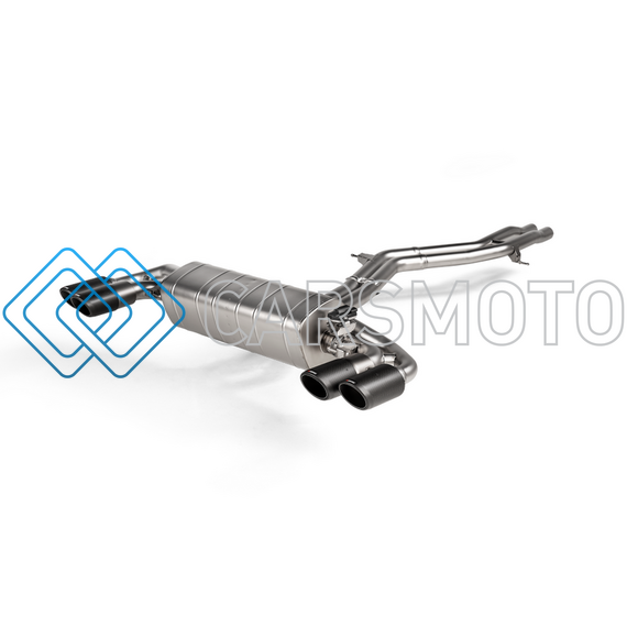 AKRAPOVIC S-PO/TI/11H ВЫХЛОПНАЯ СИСТЕМА EVOLUTION LINE CAT-BACK (TITANIUM) С OPF ДЛЯ PORSCHE CAYENNE V6 (536) (БЕЗ НАСАДОК)