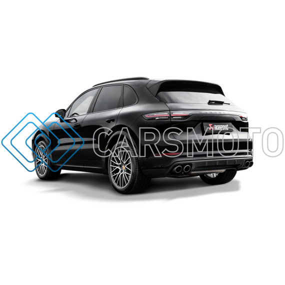 AKRAPOVIC S-PO/TI/11H ВЫХЛОПНАЯ СИСТЕМА EVOLUTION LINE CAT-BACK (TITANIUM) С OPF ДЛЯ PORSCHE CAYENNE V6 (536) (БЕЗ НАСАДОК)