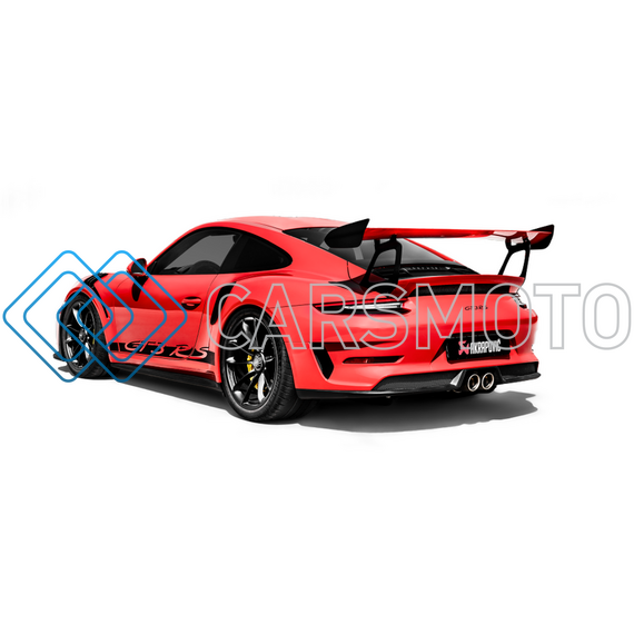 AKRAPOVIC S-PO/TI/15 ВЫХЛОПНАЯ СИСТЕМА SLIP-ON (TITANIUM) С OPF ДЛЯ PORSCHE 911 GT3 RS (991.2) (БЕЗ НАСАДОК)
