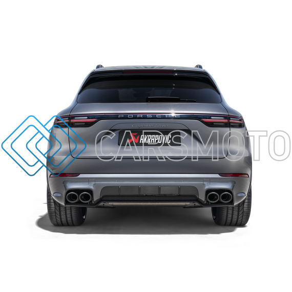 AKRAPOVIC S-PO/TI/17H ВЫХЛОПНАЯ СИСТЕМА EVOLUTION LINE CAT-BACK (TITANIUM) ДЛЯ PORSCHE CAYENNE TURBO / COUPE V8 (536) (БЕЗ НАСАДОК)