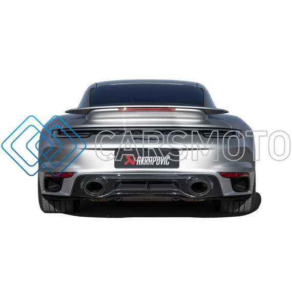 AKRAPOVIC S-PO/TI/19 ВЫХЛОПНАЯ СИСТЕМА SLIP-ON RACE LINE (TITANIUM) ДЛЯ PORSCHE 911 TURBO / TURBO S (992) (БЕЗ НАСАДОК)