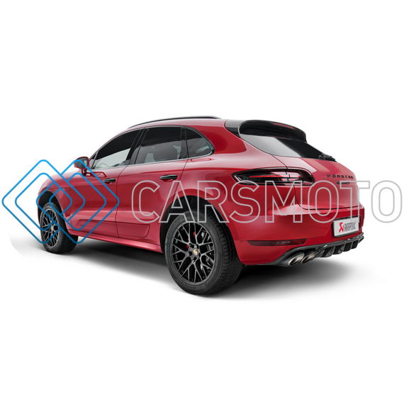 AKRAPOVIC S-PO/TI/7H ВЫХЛОПНАЯ СИСТЕМА EVOLUTION LINE TITANIUM С НАСАДКАМИ TITANIUM ДЛЯ PORSCHE MACAN TURBO (95B)