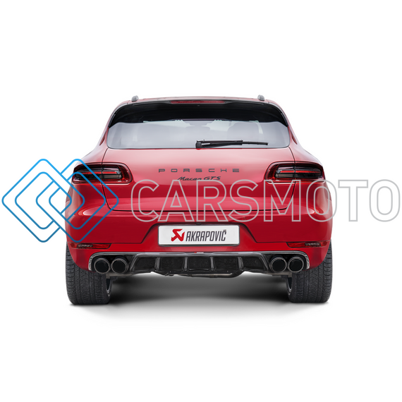 AKRAPOVIC S-PO/TI/7H ВЫХЛОПНАЯ СИСТЕМА EVOLUTION LINE TITANIUM С НАСАДКАМИ TITANIUM ДЛЯ PORSCHE MACAN TURBO (95B)
