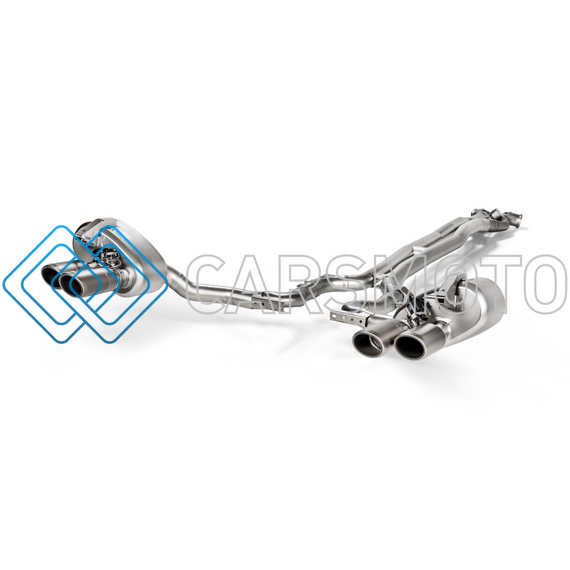 AKRAPOVIC S-PO/TI/9H ВЫХЛОПНАЯ СИСТЕМА EVOLUTION LINE (TITANIUM) ДЛЯ PORSCHE PANAMERA TURBO (БЕЗ НАСАДОК)