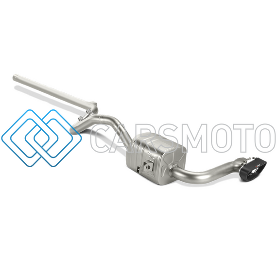 AKRAPOVIC S-RE/T/1 ВЫХЛОПНАЯ СИСТЕМА EVOLUTION LINE CAT-BACK TITANIUM И НАСАДКАМИ CARBON ДЛЯ RENAULT MEGANE COUPE RS
