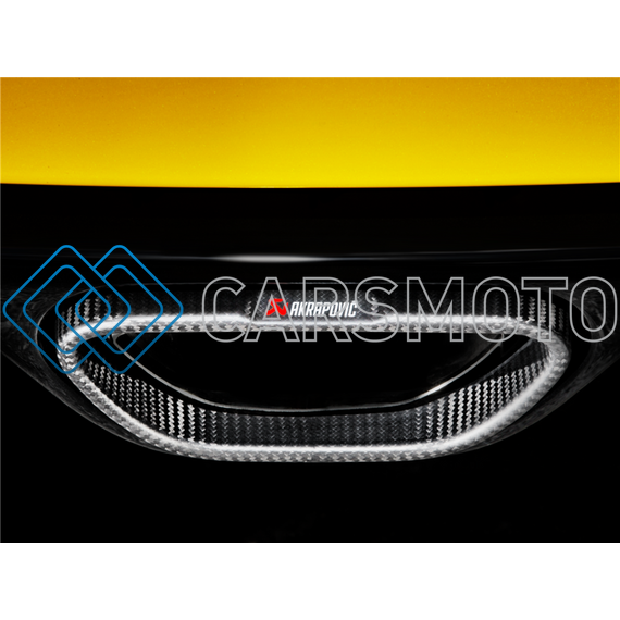 AKRAPOVIC S-RE/T/1 ВЫХЛОПНАЯ СИСТЕМА EVOLUTION LINE CAT-BACK TITANIUM И НАСАДКАМИ CARBON ДЛЯ RENAULT MEGANE COUPE RS