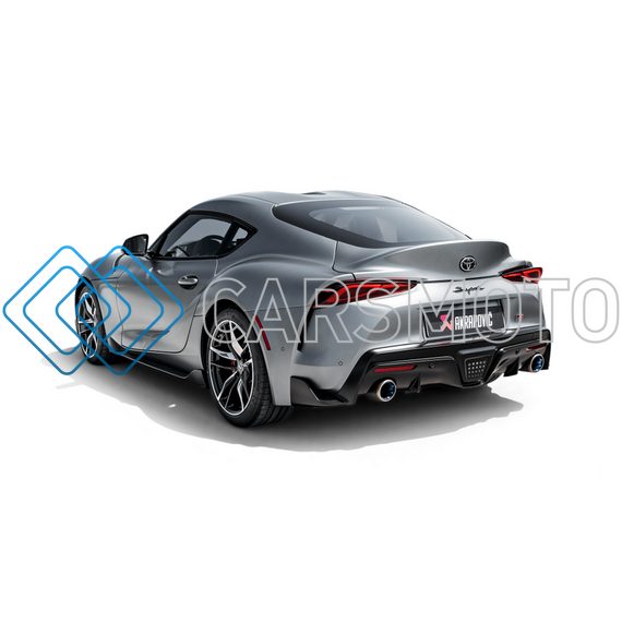 AKRAPOVIC S-TY/T/1H ВЫХЛОПНАЯ СИСТЕМА SLIP-ON (TITANIUM) ДЛЯ TOYOTA SUPRA (A90)