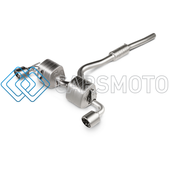 AKRAPOVIC S-TY/T/2 ВЫХЛОПНАЯ СИСТЕМА SLIP-ON RACE LINE (TITANIUM) ДЛЯ TOYOTA GR YARIS
