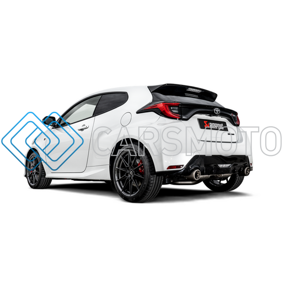 AKRAPOVIC S-TY/T/2 ВЫХЛОПНАЯ СИСТЕМА SLIP-ON RACE LINE (TITANIUM) ДЛЯ TOYOTA GR YARIS