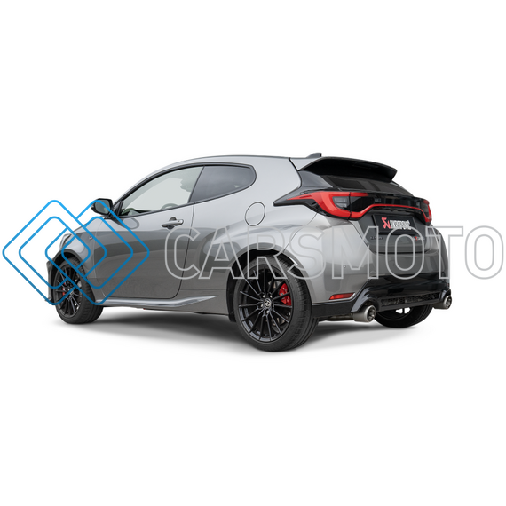 AKRAPOVIC S-TY/T/3 ВЫХЛОПНАЯ СИСТЕМА SLIP-ON RACE LINE (TITANIUM) ДЛЯ TOYOTA GR / GRMN YARIS