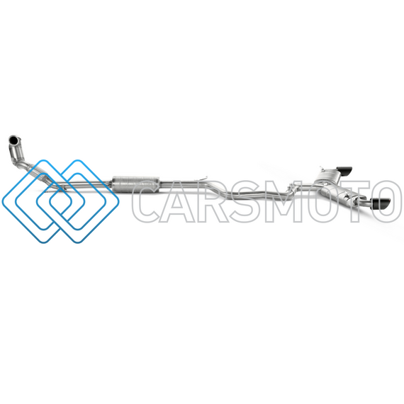 AKRAPOVIC S-VW/T/1 ВЫХЛОПНАЯ СИСТЕМА EVOLUTION LINE (TITANIUM) С КАТАЛИЗАТОРОМ И НАСАДКАМИ CARBON ДЛЯ VW GOLF GTI (VII)