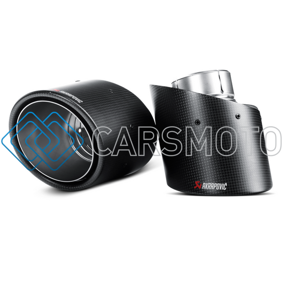 AKRAPOVIC TP-CS/1 НАСАДКИ НА ГЛУШИТЕЛЬ CARBON ДЛЯ VW SCIROCCO R