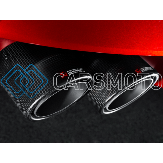 AKRAPOVIC TP-CT/10 НАСАДКИ НА ГЛУШИТЕЛЬ CARBON ДЛЯ BMW M5 (F10)