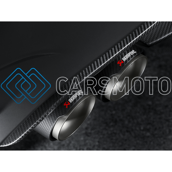 AKRAPOVIC TP-CT/26 НАСАДКИ НА ГЛУШИТЕЛЬ CARBON ДЛЯ BMW M3 / M4 (F80 / F82)