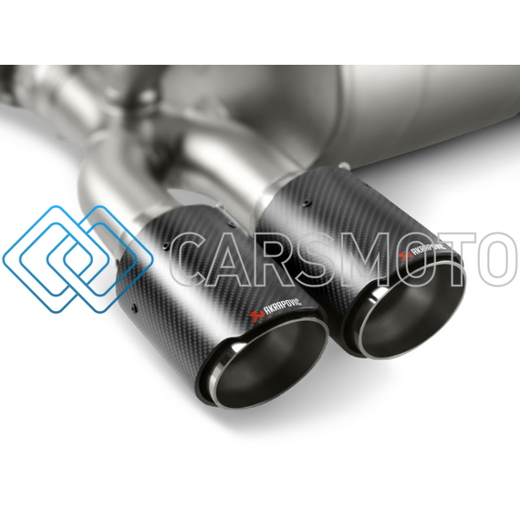 AKRAPOVIC TP-CT/26 НАСАДКИ НА ГЛУШИТЕЛЬ CARBON ДЛЯ BMW M3 / M4 (F80 / F82)