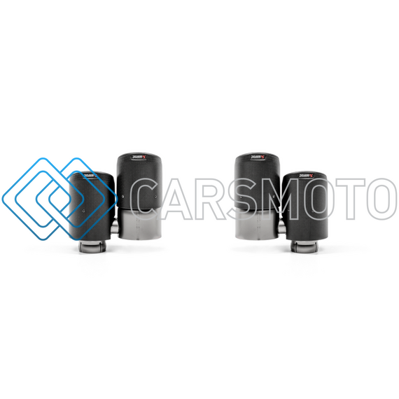 AKRAPOVIC TP-CT/48 КОМПЛЕКТ НАСАДОК (CARBON) ДЛЯ PORSCHE PANAMERA TURBO